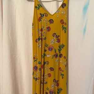 Mustard old navy dress